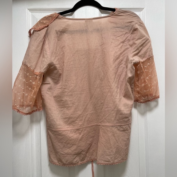 Plenty Size 8 Pink/Pink Blouse Edwardian 1910s Style - Picture 6 of 6